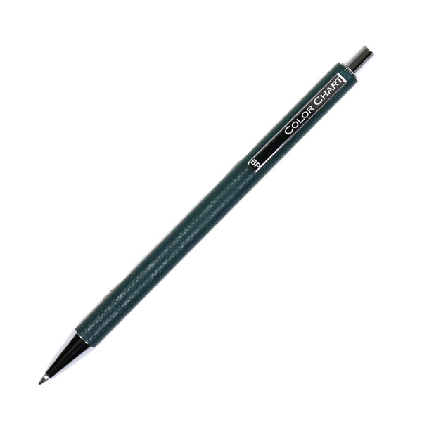 Color Chart Leather-Wrapped Ballpoint Pen