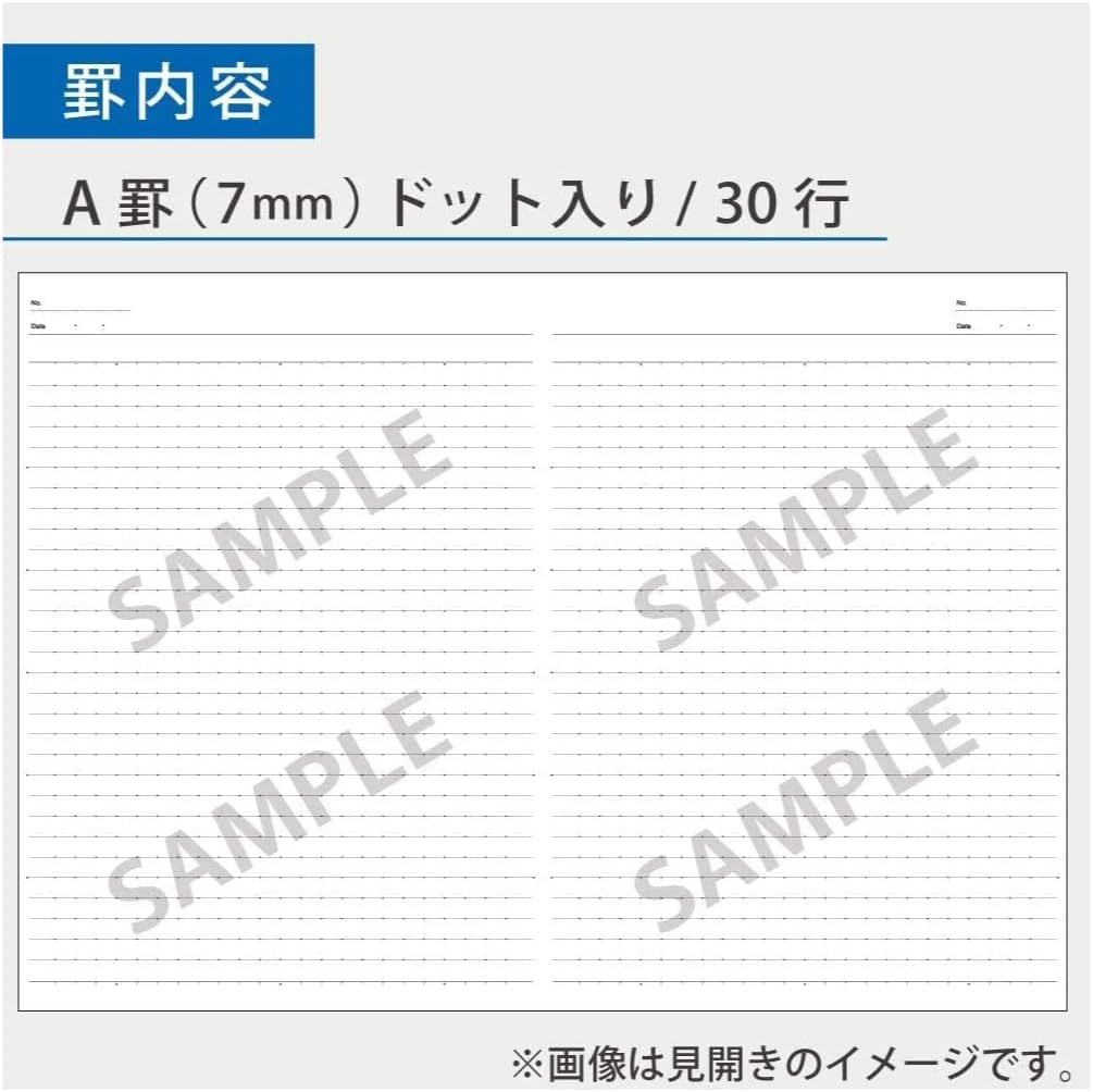 Kokuyo Campus Dotted Rule Notebook – 5-Book Pack