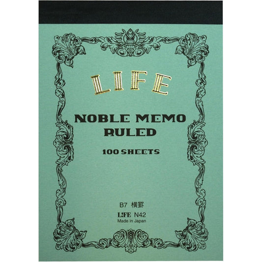 LIFE Noble Memo Pad - B7 - Lined