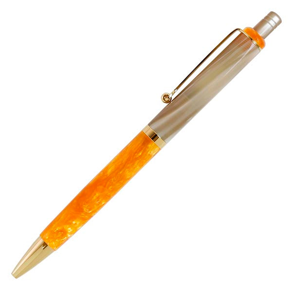 Mighty Ballpoint Pen - Italian Beige × Italian Orange