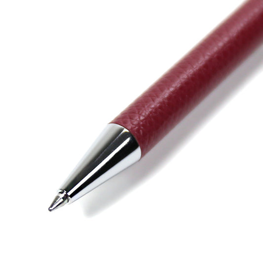 Color Chart Leather-Wrapped Ballpoint Pen