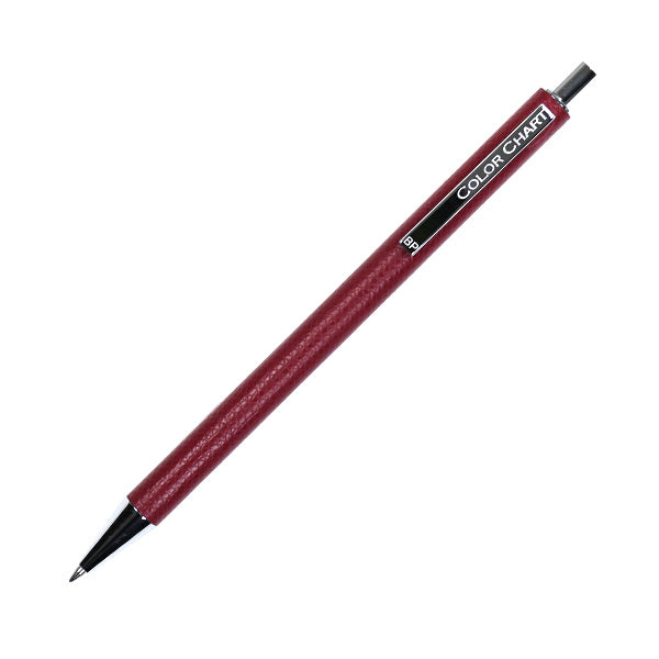 Color Chart Leather-Wrapped Ballpoint Pen
