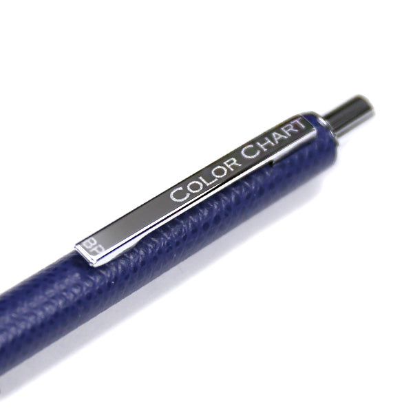 Color Chart Leather-Wrapped Ballpoint Pen