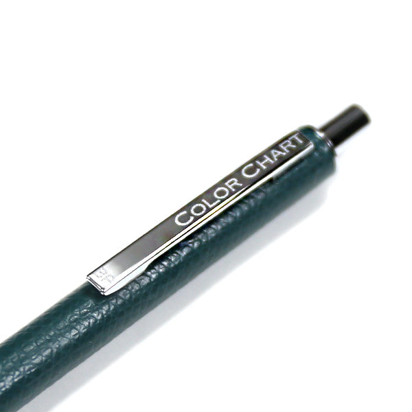 Color Chart Leather-Wrapped Ballpoint Pen