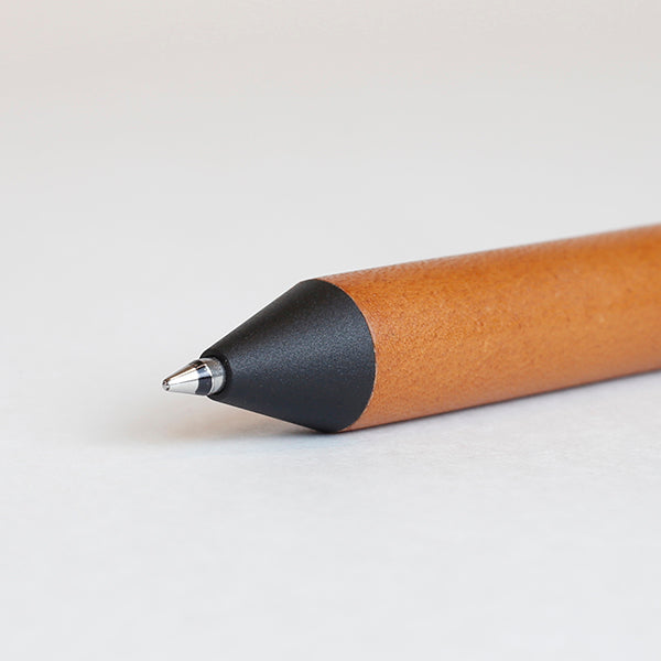 Romeo 4 in 1 Pen - Brown Leather Grip