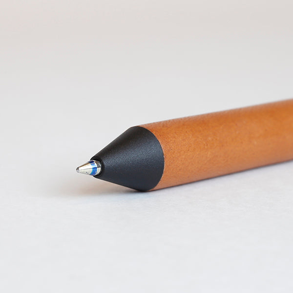 Romeo 4 in 1 Pen - Brown Leather Grip
