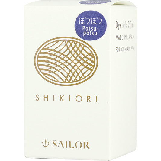 SHIKIORI Fountain Pen Bottled Ink - Potsu Potsu
