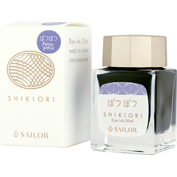 SHIKIORI Fountain Pen Bottled Ink - Potsu Potsu