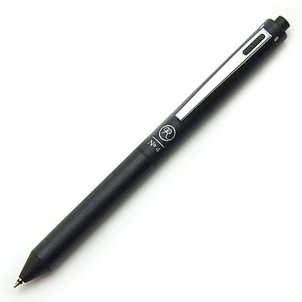 Romeo 4 in 1 Pen - Black Leather Grip